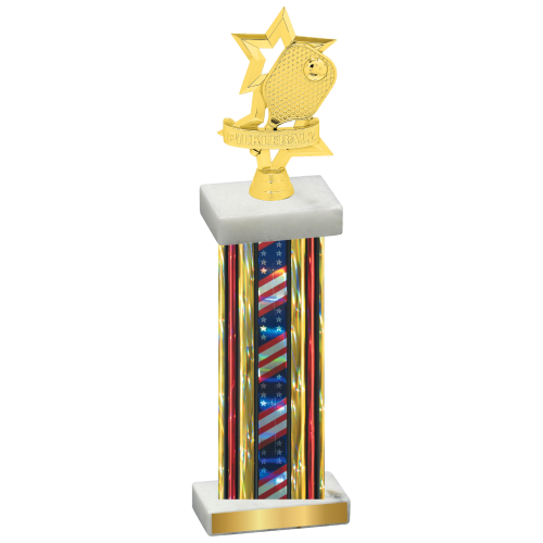 Single Flag USA Pickleball Trophy