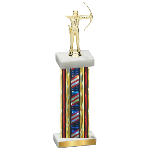 Single Flag USA Archery Trophy