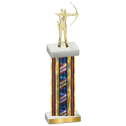 Single Flag USA Archery Trophy