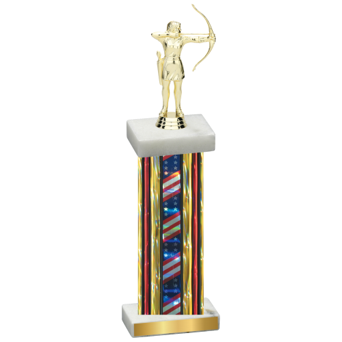 Single Flag USA Archery Trophy