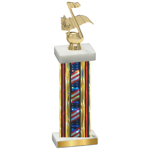 Single Flag USA Music Trophy