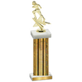 Single Gold Glacier Football Trophy