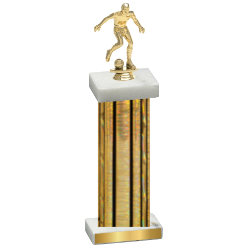 Single Gold Glacier Soccer Trophy