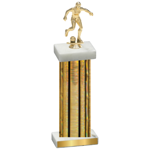 Single Gold Glacier Soccer Trophy