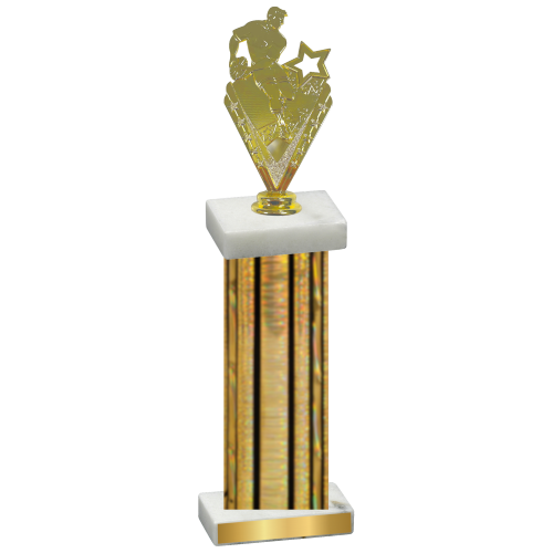 Single Gold Glacier Rugby Trophy