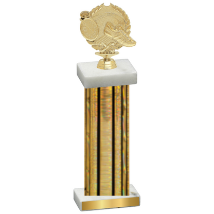 Single Gold Glacier Running Trophy