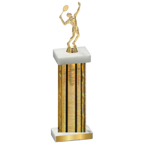 Single Gold Glacier Tennis Trophy