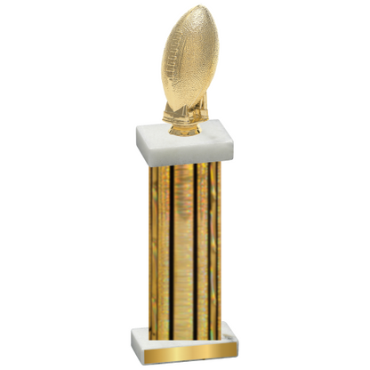 Single Gold Glacier Football Trophy