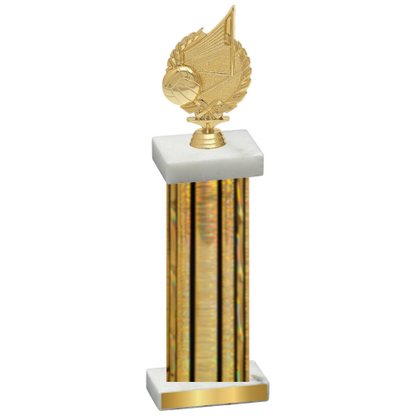 Single Gold Glacier Volleyball Trophy