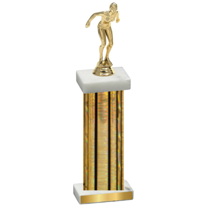 Single Gold Glacier Tennis Trophy