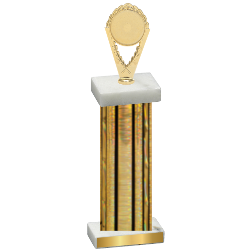 Single Gold Glacier Insert Trophy