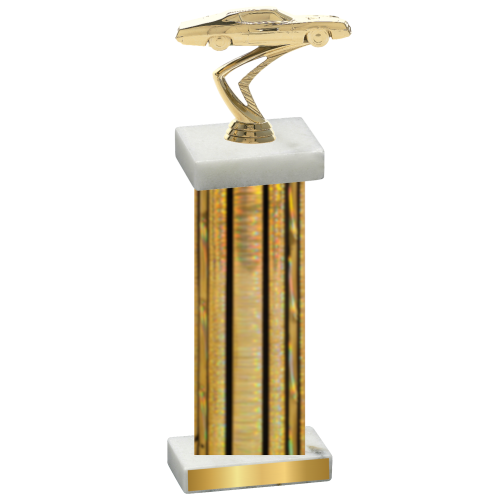 Single Gold Glacier Cars Trophy