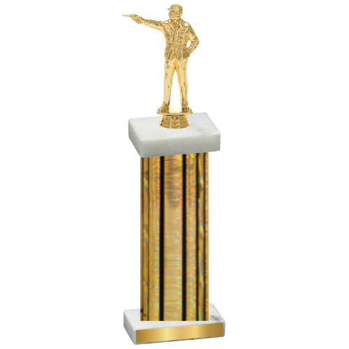 Single Gold Glacier Shooter Trophy