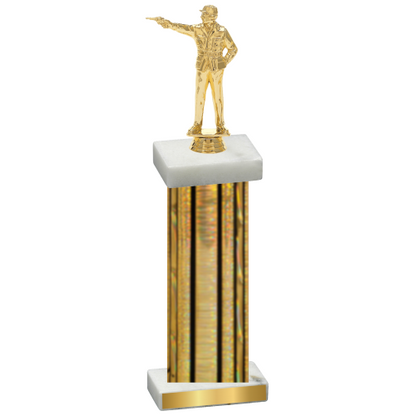 Single Gold Glacier Shooter Trophy