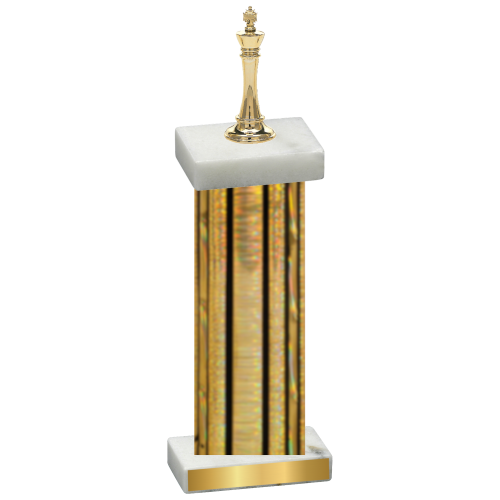 Single Gold Glacier Chess Trophy