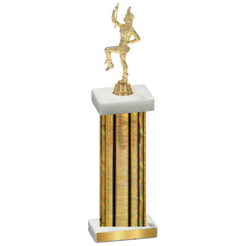 Single Gold Glacier Majorette Trophy