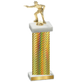 Single Gold Carbon Fiber Shooter Trophy