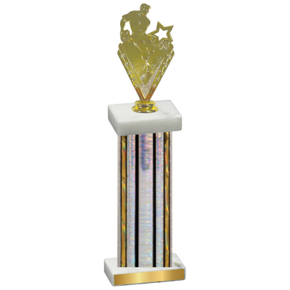 Single Silver Glacier Rugby Trophy