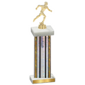Single Silver Glacier Running Trophy