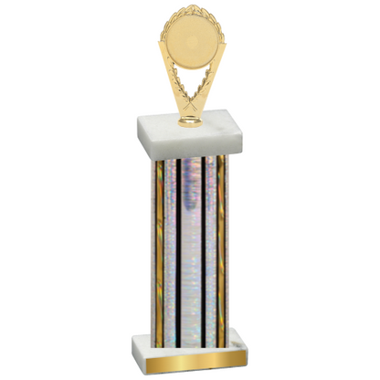 Single Silver Glacier Insert Trophy