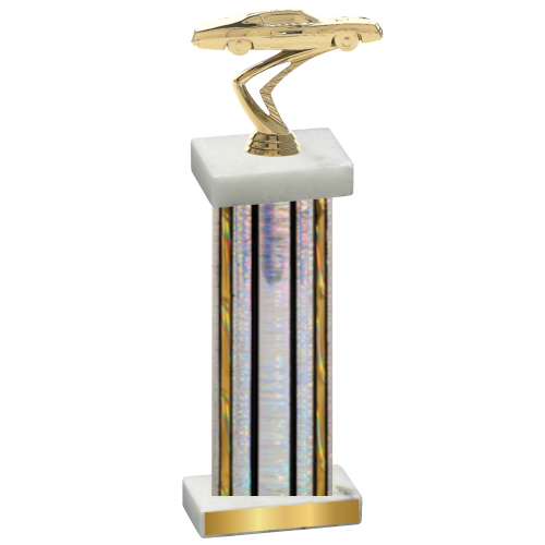 Single Silver Glacier Cars Trophy