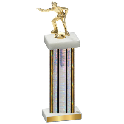 Single Silver Glacier Shooter Trophy