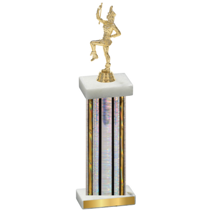 Single Silver Glacier Majorette Trophy