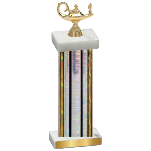 Single Silver Glacier Academics Trophy