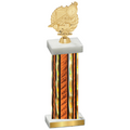 Single Orange Glacier Swimming Trophy