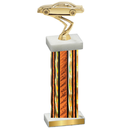 Single Orange Glacier Cars Trophy