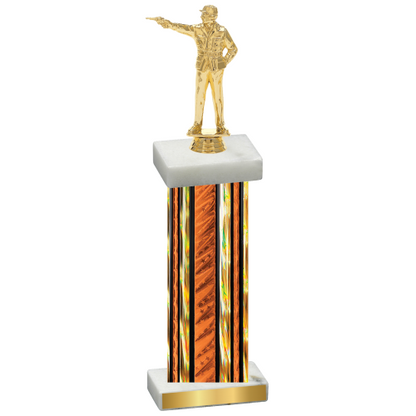 Single Orange Glacier Shooter Trophy