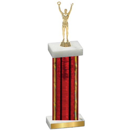 Single Red Glacier Victory Trophy