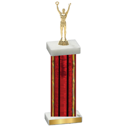 Single Red Glacier Victory Trophy