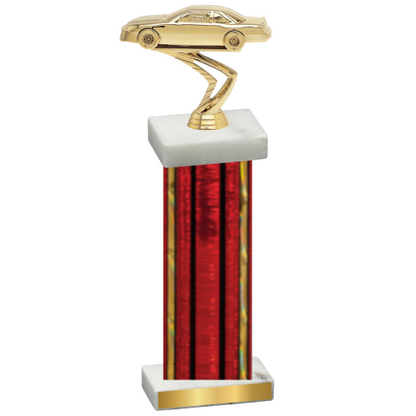 Single Red Glacier Cars Trophy