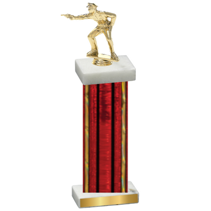 Single Red Glacier Shooter Trophy