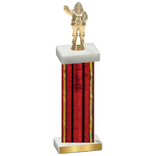 Single Red Glacier Holiday Trophy