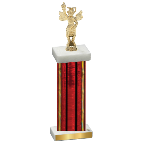 Single Red Glacier Academics Trophy