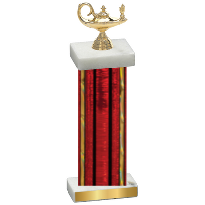 Single Red Glacier Academics Trophy