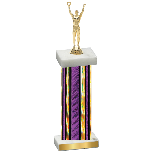 Single Purple Glacier Victory Trophy