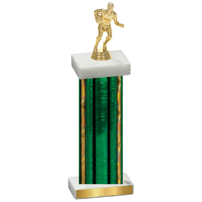 Single Green Glacier Rugby Trophy