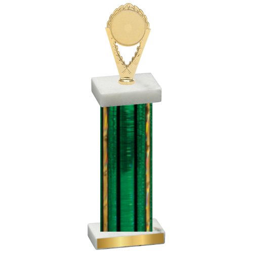 Single Green Glacier Insert Trophy