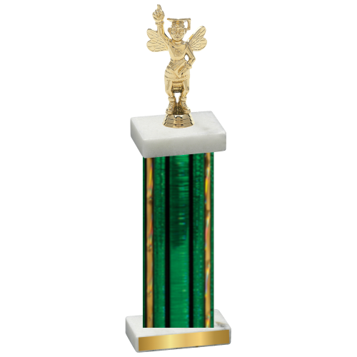 Single Green Glacier Academics Trophy