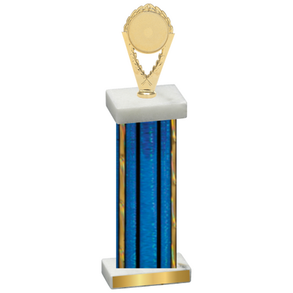 Single Blue Glacier Insert Trophy