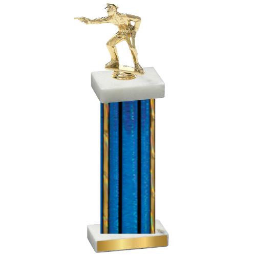 Single Blue Glacier Shooter Trophy