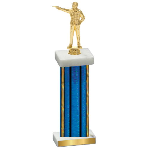 Single Blue Glacier Shooter Trophy