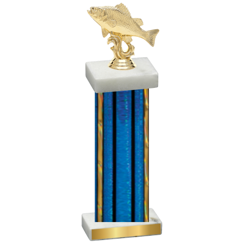 Single Blue Glacier Fishing Trophy