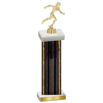 Single Black Glacier Running Trophy