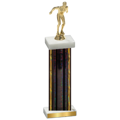 Single Black Glacier Swimming Trophy