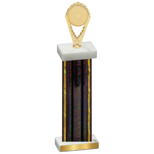 Single Black Glacier Insert Trophy