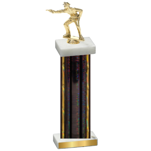 Single Black Glacier Shooter Trophy